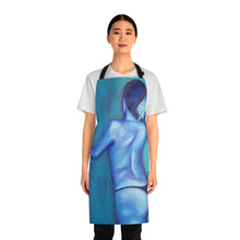 Load image into Gallery viewer, Apron - lightweight, silky finish 100% polyester, two front pockets. Many original artwork designs by Kerry Sandhu Art
