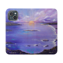 Load image into Gallery viewer, Setting Sun - PHONE CASE WALLET for Samsung &amp; iPhones - by Kerry Sandhu Art
