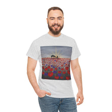 Load image into Gallery viewer, Benedictus - Unisex HEAVY COTTON TEE - by Kerry Sandhu Art
