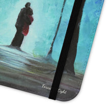 Load image into Gallery viewer, Forest of Light - PHONE CASE WALLET - by Kerry Sandhu Art
