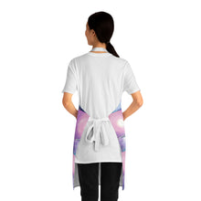 Load image into Gallery viewer, Apron - lightweight, silky finish 100% polyester, two front pockets. Many original artwork designs by Kerry Sandhu Art
