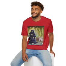 Load image into Gallery viewer, T-Shirt made from very soft materials, no side seams. Feels like bliss to wear! Many designs by Kerry Sandhu Art
