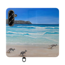 Load image into Gallery viewer, I Should Be So Lucky - PHONE CASE WALLET - by Kerry Sandhu Art
