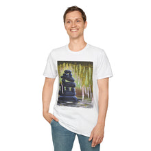 Load image into Gallery viewer, T-Shirt made from very soft materials, no side seams. Feels like bliss to wear! Many designs by Kerry Sandhu Art
