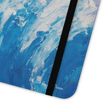 Load image into Gallery viewer, I Sat By the Ocean - PHONE CASE WALLET - by Kerry Sandhu Art

