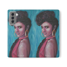 Load image into Gallery viewer, Girl On Fire - PHONE CASE WALLET - by Kerry Sandhu Art
