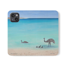 Load image into Gallery viewer, Surfin&#39; Bird - PHONE CASE WALLET for Samsung &amp; iPhones - by Kerry Sandhu Art
