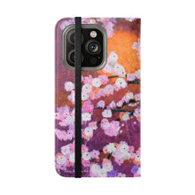 Load image into Gallery viewer, Cherry Blossom - PHONE CASE WALLET - by Kerry Sandhu Art
