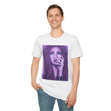 Load image into Gallery viewer, T-Shirt made from very soft materials, no side seams. Feels like bliss to wear! Many designs by Kerry Sandhu Art
