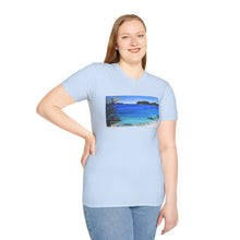 Load image into Gallery viewer, T-Shirt made from very soft materials, no side seams. Feels like bliss to wear! Many designs by Kerry Sandhu Art
