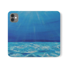 Load image into Gallery viewer, The Sound of Silence - PHONE CASE WALLET - by Kerry Sandhu Art
