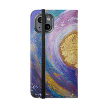 Load image into Gallery viewer, Flower of Gratitude - PHONE CASE WALLET - by Kerry Sandhu Art
