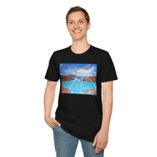 Load image into Gallery viewer, T-Shirt made from very soft materials, no side seams. Feels like bliss to wear! Many designs by Kerry Sandhu Art
