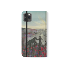 Load image into Gallery viewer, The Band Played Waltzing Matilda -PHONE CASE WALLET- by Kerry Sandhu Art
