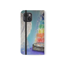 Load image into Gallery viewer, Angels Brought Me Here - PHONE CASE WALLET - by Kerry Sandhu Art
