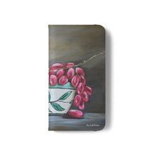 Load image into Gallery viewer, Bowl of Grapes - PHONE CASE WALLET for Samsung &amp; iPhones - by Kerry Sandhu Art

