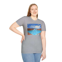 Load image into Gallery viewer, T-Shirt made from very soft materials, no side seams. Feels like bliss to wear! Many designs by Kerry Sandhu Art
