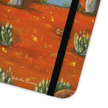 Load image into Gallery viewer, Beds Are Burning - PHONE CASE WALLET - by Kerry Sandhu Art

