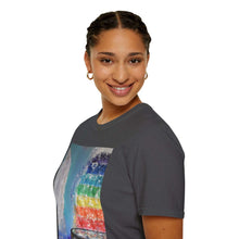 Load image into Gallery viewer, T-Shirt made from very soft materials, no side seams. Feels like bliss to wear! Many designs by Kerry Sandhu Art
