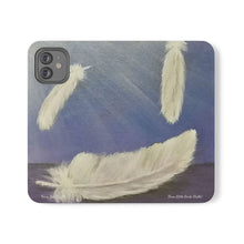 Load image into Gallery viewer, Three Little Birds (Faith) - PHONE CASE WALLET - by Kerry Sandhu Art
