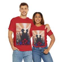 Load image into Gallery viewer, Spirit of the A N Z A Cs - Unisex HEAVY COTTON TEE - by Kerry Sandhu Art
