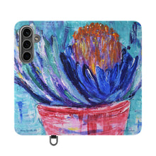 Load image into Gallery viewer, Rustic Banksia - PHONE CASE WALLET for Samsung &amp; iPhones - by Kerry Sandhu Art
