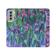 Load image into Gallery viewer, Rustic Flowering Gum - PHONE CASE WALLET - by Kerry Sandhu Art
