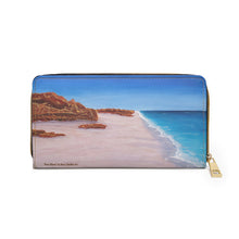 Load image into Gallery viewer, Pure Shores - ZIPPER WALLET - Designed from original artwork
