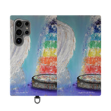 Load image into Gallery viewer, Angels Brought Me Here - PHONE CASE WALLET - by Kerry Sandhu Art
