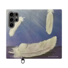 Load image into Gallery viewer, Three Little Birds (Faith) - PHONE CASE WALLET - by Kerry Sandhu Art
