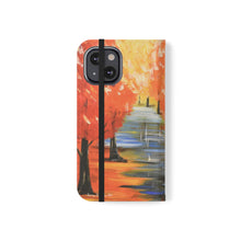 Load image into Gallery viewer, Autumn Leaves - PHONE CASE WALLET for Samsung &amp; iPhones - by Kerry Sandhu Art
