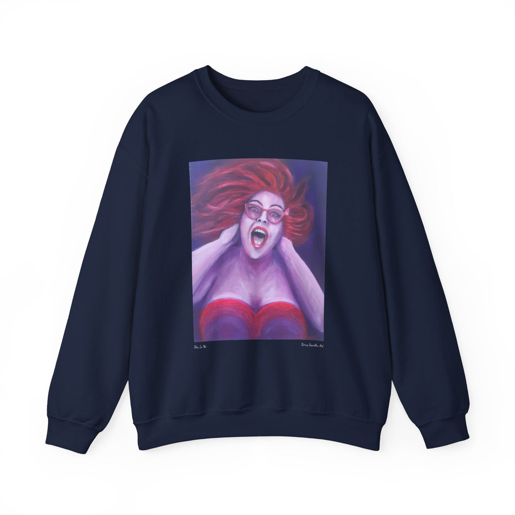 This Is Me - UNISEX Heavy Blend SWEATSHIRT - (Image on front)