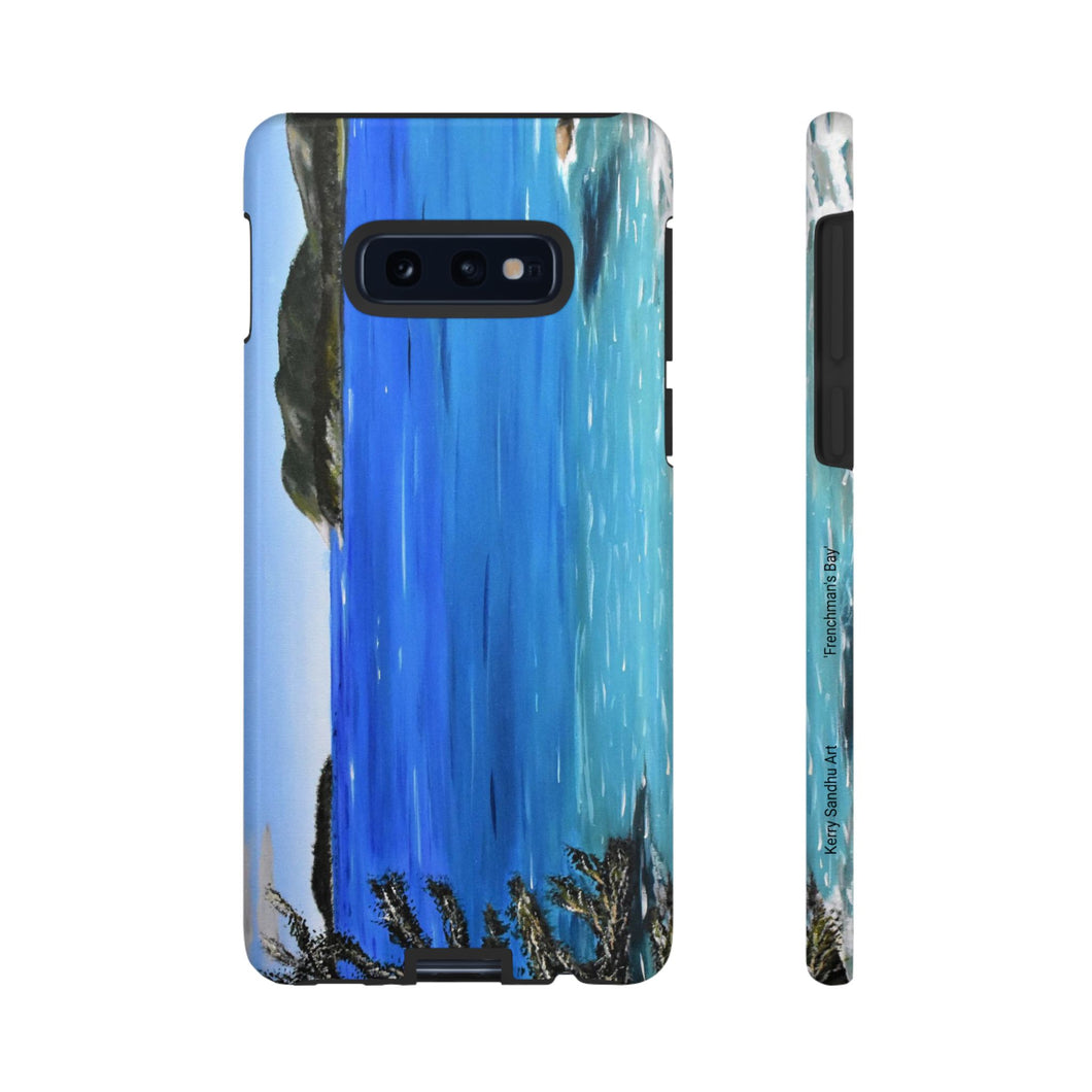 Frenchman's Bay - TOUGH PHONE CASES for Samsung & iPhones - by Kerry Sandhu Art
