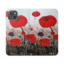 Load image into Gallery viewer, For The Fallen - PHONE CASE WALLET - by Kerry Sandhu Art
