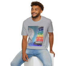 Load image into Gallery viewer, T-Shirt made from very soft materials, no side seams. Feels like bliss to wear! Many designs by Kerry Sandhu Art
