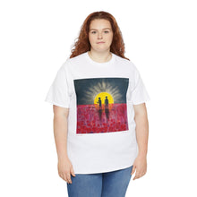 Load image into Gallery viewer, Unisex heavy cotton tee. No side seams, 100% cotton, Classic fit, Runs true to size - you can&#39;t go wrong! By Kerry Sandhu Art
