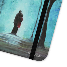 Load image into Gallery viewer, Forest of Light - PHONE CASE WALLET - by Kerry Sandhu Art
