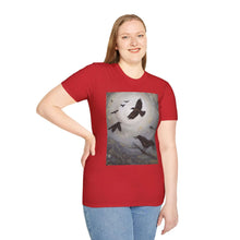 Load image into Gallery viewer, T-Shirt made from very soft materials, no side seams. Feels like bliss to wear! Many designs by Kerry Sandhu Art
