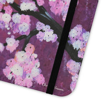 Load image into Gallery viewer, Cherry Blossom - PHONE CASE WALLET - by Kerry Sandhu Art

