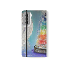 Load image into Gallery viewer, Angels Brought Me Here - PHONE CASE WALLET - by Kerry Sandhu Art
