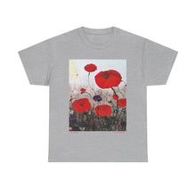 Load image into Gallery viewer, For The Fallen - Unisex HEAVY COTTON TEE - by Kerry Sandhu Art
