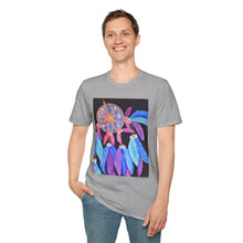 Load image into Gallery viewer, T-Shirt made from very soft materials, no side seams. Feels like bliss to wear! Many designs by Kerry Sandhu Art
