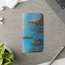 Load image into Gallery viewer, Moon River - PHONE CASE WALLET for Samsung &amp; iPhones - by Kerry Sandhu Art
