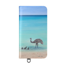 Load image into Gallery viewer, Surfin&#39; Bird - PHONE CASE WALLET for Samsung &amp; iPhones - by Kerry Sandhu Art
