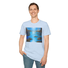 Load image into Gallery viewer, T-Shirt made from very soft materials, no side seams. Feels like bliss to wear! Many designs by Kerry Sandhu Art

