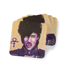 Load image into Gallery viewer, Purple Rain : A Tribute to Prince - Drink COASTERS - Designed from original artwork
