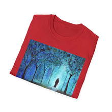 Load image into Gallery viewer, T-Shirt made from very soft materials, no side seams. Feels like bliss to wear! Many designs by Kerry Sandhu Art
