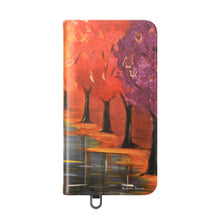 Load image into Gallery viewer, Autumn Leaves - PHONE CASE WALLET for Samsung &amp; iPhones - by Kerry Sandhu Art

