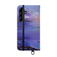 Load image into Gallery viewer, Setting Sun - PHONE CASE WALLET for Samsung &amp; iPhones - by Kerry Sandhu Art

