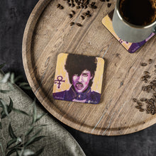 Load image into Gallery viewer, Purple Rain : A Tribute to Prince - Drink COASTERS - Designed from original artwork
